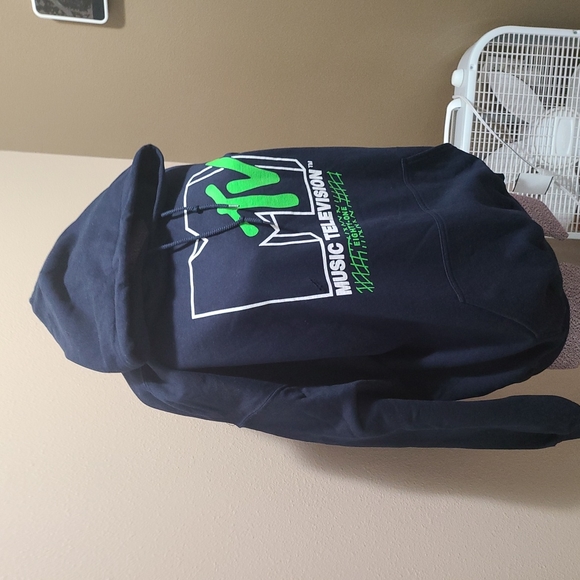 Hoody sweater size 2XL NAVY BLUE - Picture 3 of 5